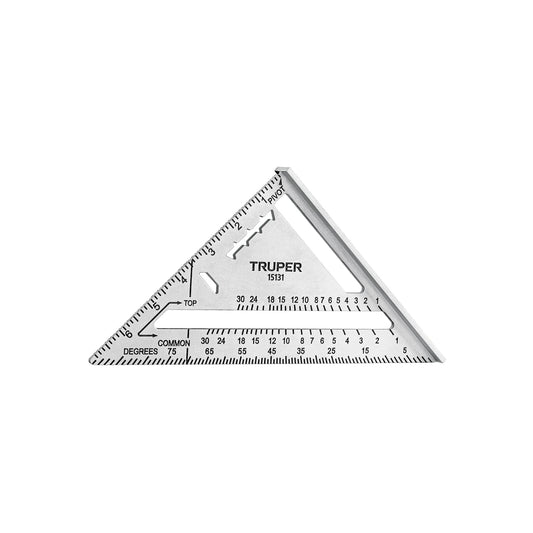 ESCUADRA 7' DE ALUMINIO PARA MUROS DE YESO TRUPER 15131 ET-7A