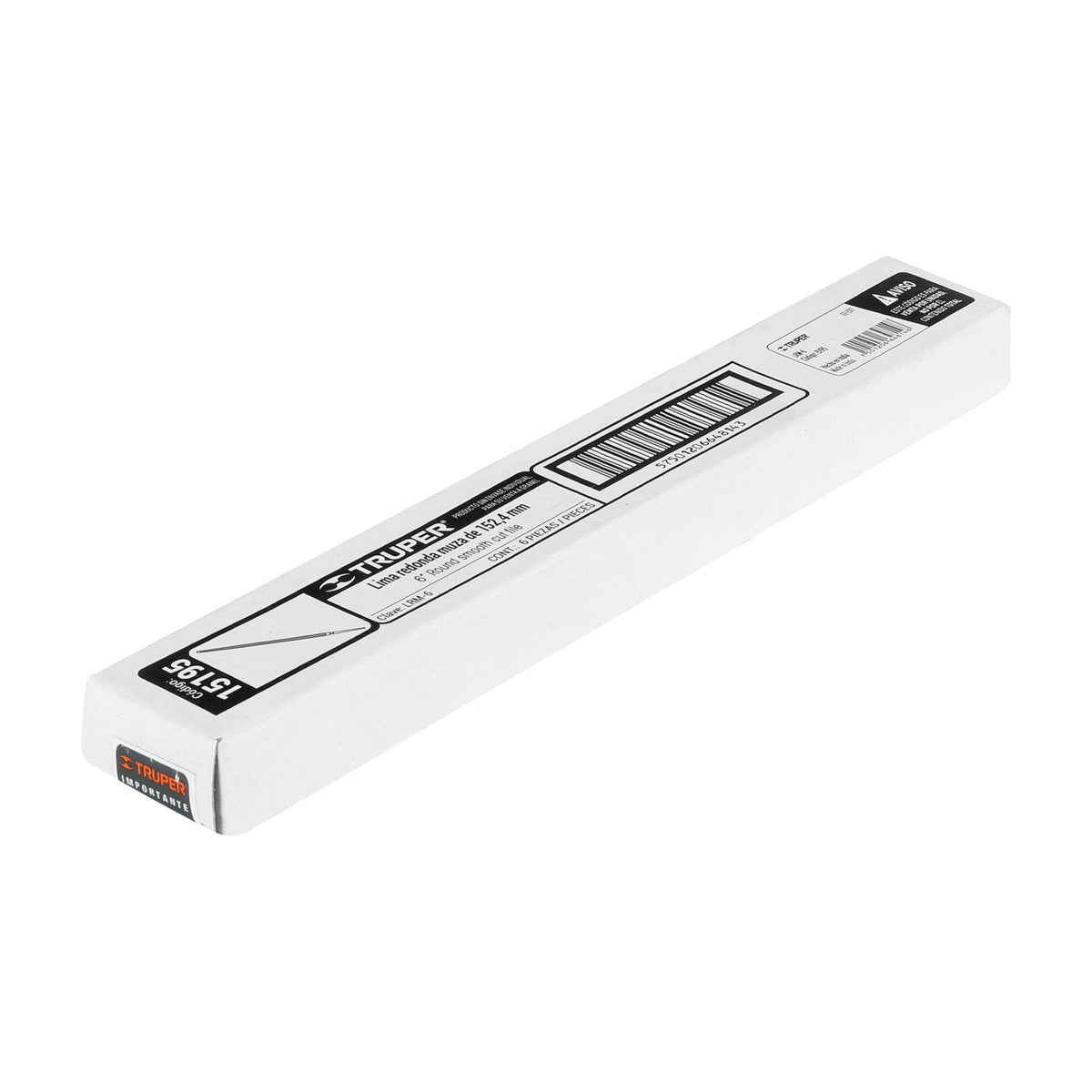 LIMA REDONDA MUZA 6' TRUPER 15195 LRM-6 - vista adicional