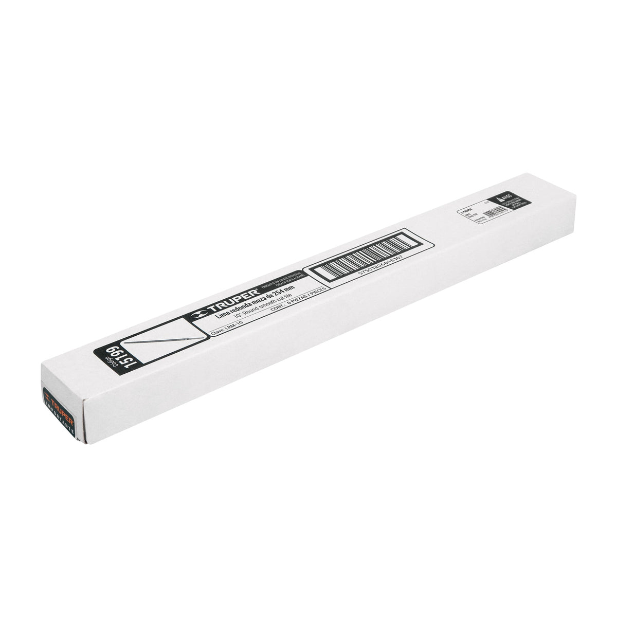 LIMA REDONDA MUZA 10' TRUPER 15199 LRM-10 - vista adicional
