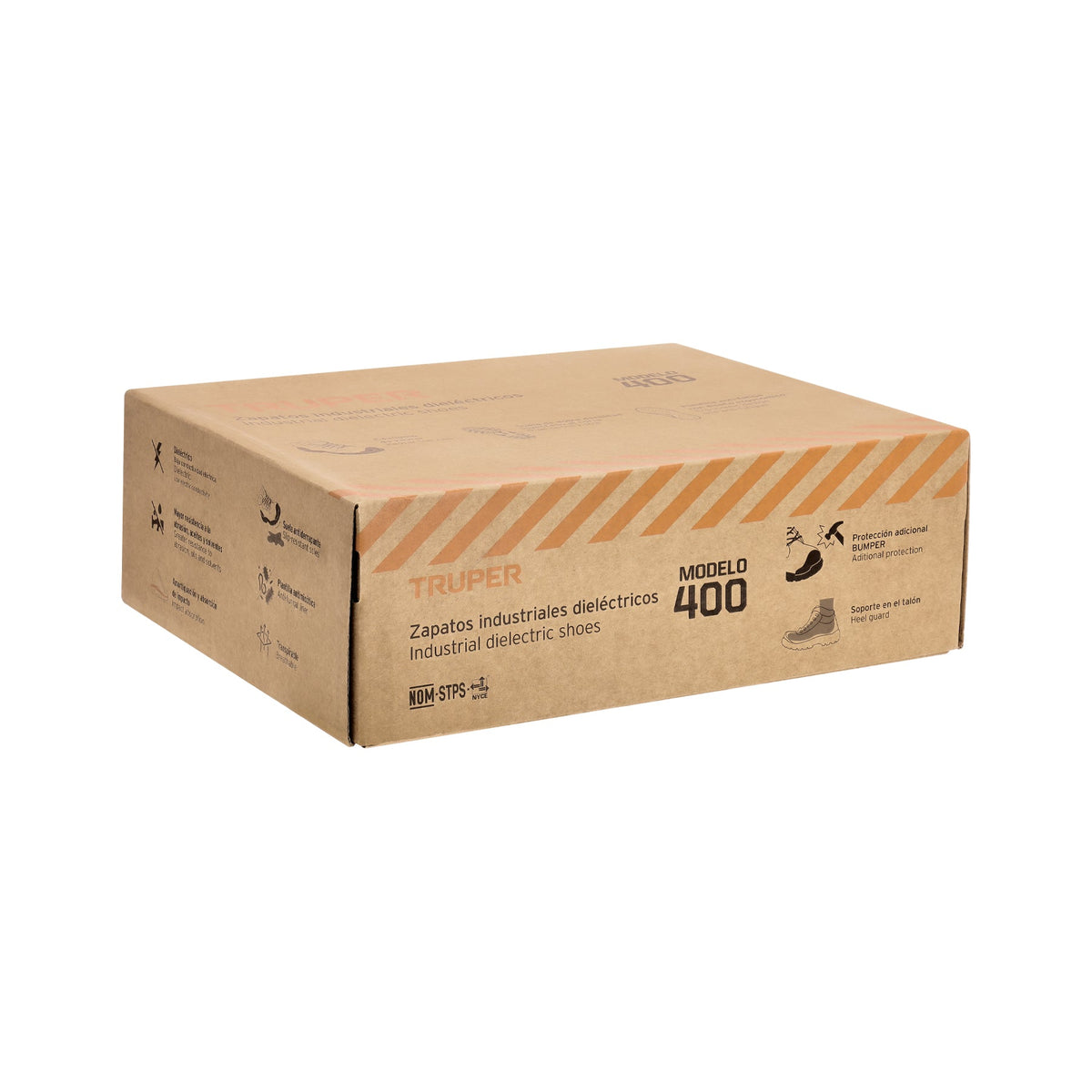 BOTA DE SEGURIDAD CAFÉ #29 CASQUILLO DE ARAMIDA TRUPER 15475 ZC-429C - vista adicional