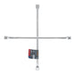 LLAVE DE CRUZ 20' PULIDA Y CROMADA TRUPER 15481 LLCR-20