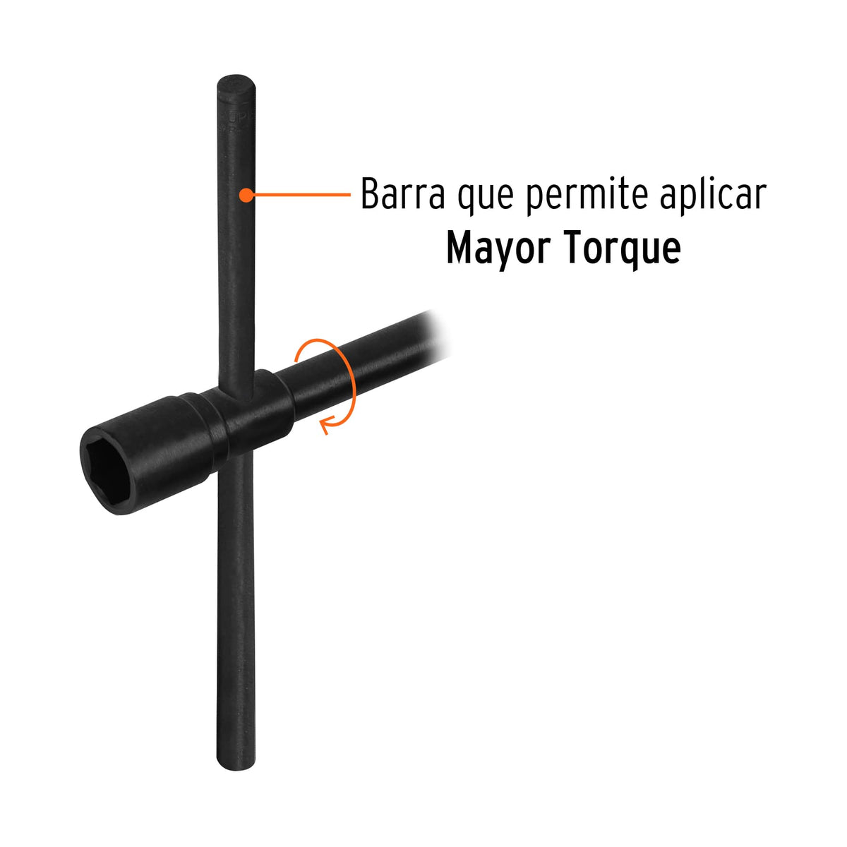 LLAVE DE ARTILLERÍA 1-1/8 X 7/8' BOCA HEXAGONAL TRUPER 15485 LLAR-7 - vista adicional