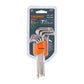JUEGO DE 7 LLAVES TORX LARGAS CON ORGANIZADOR ABATIBLE 15553 TORX-7L - vista adicional