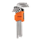 JUEGO DE 7 LLAVES TORX LARGAS CON ORGANIZADOR ABATIBLE 15553 TORX-7L