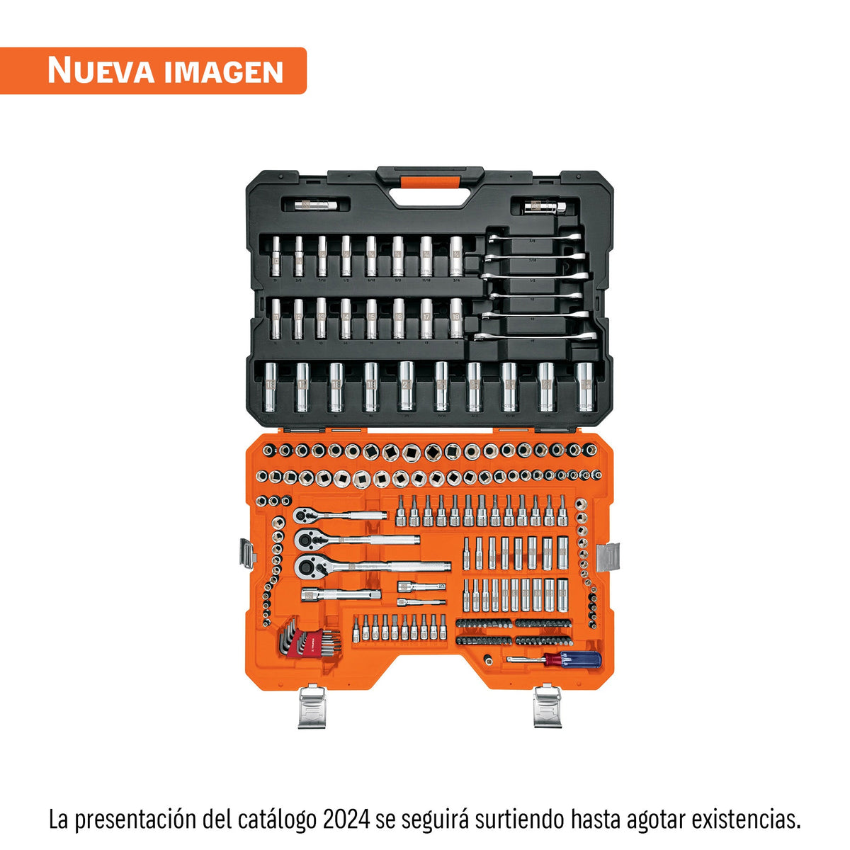 JUEGO 218 HERRAMIENTAS 1/4' 3/8' Y 1/2' STD Y MM P/MECÁNICO 15691 JD-217MP