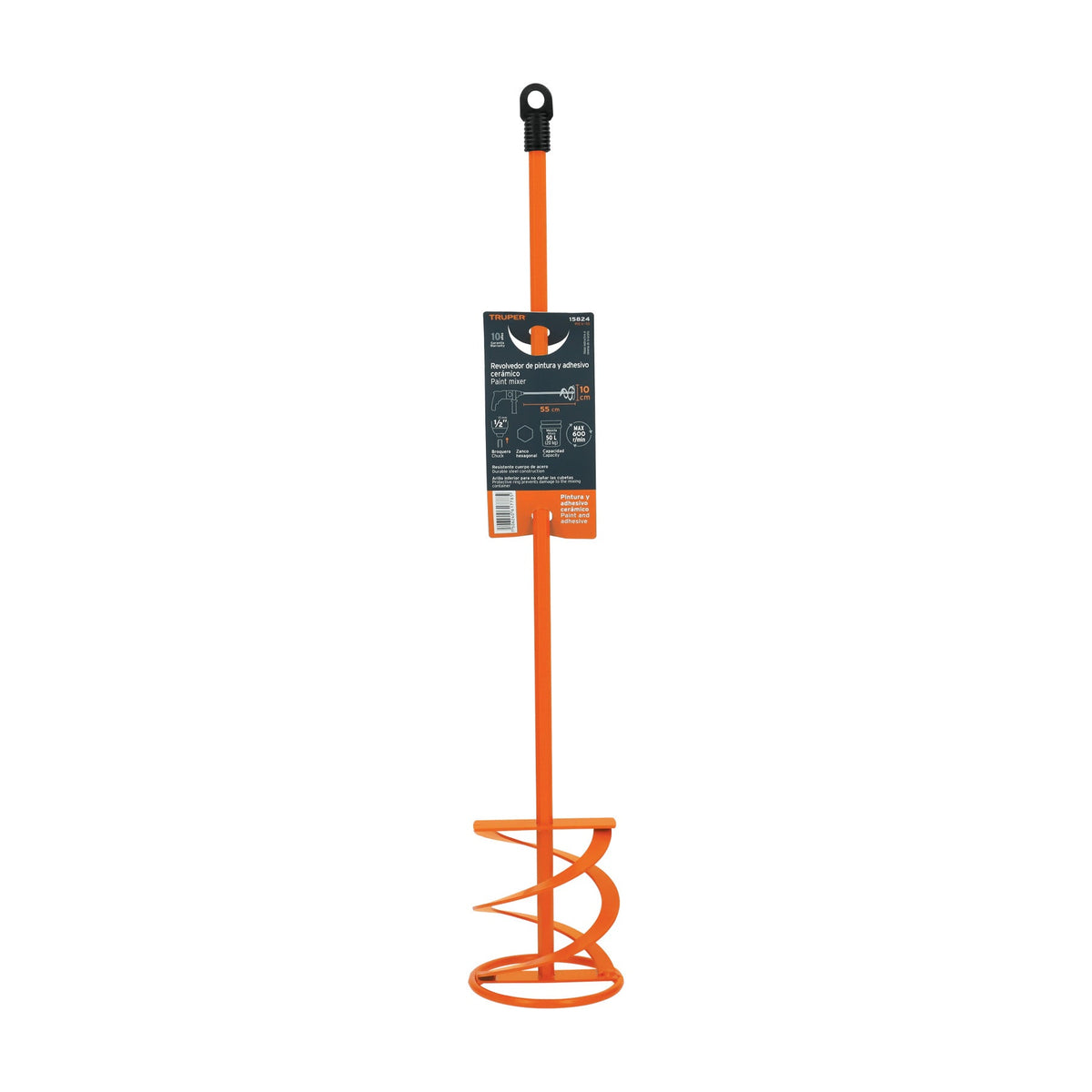 REVOLVEDOR DE PINTURA 100MM DE DIÁMETRO TRUPER 15824 REV-10 - vista adicional