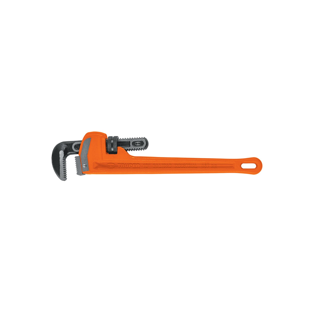 LLAVE STILSON 18' CUERPO ROBUSTO DE HIERRO DÚCTIL TRUPER 15839 STI-18