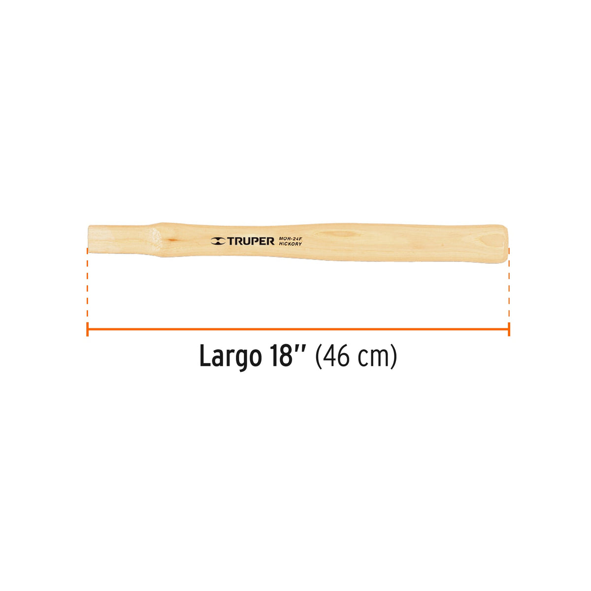 MANGO PARA MARTILLO DE UÑA MOR-24F DE 17-3/4' TRUPER 15912 MG-MOR24F - vista adicional