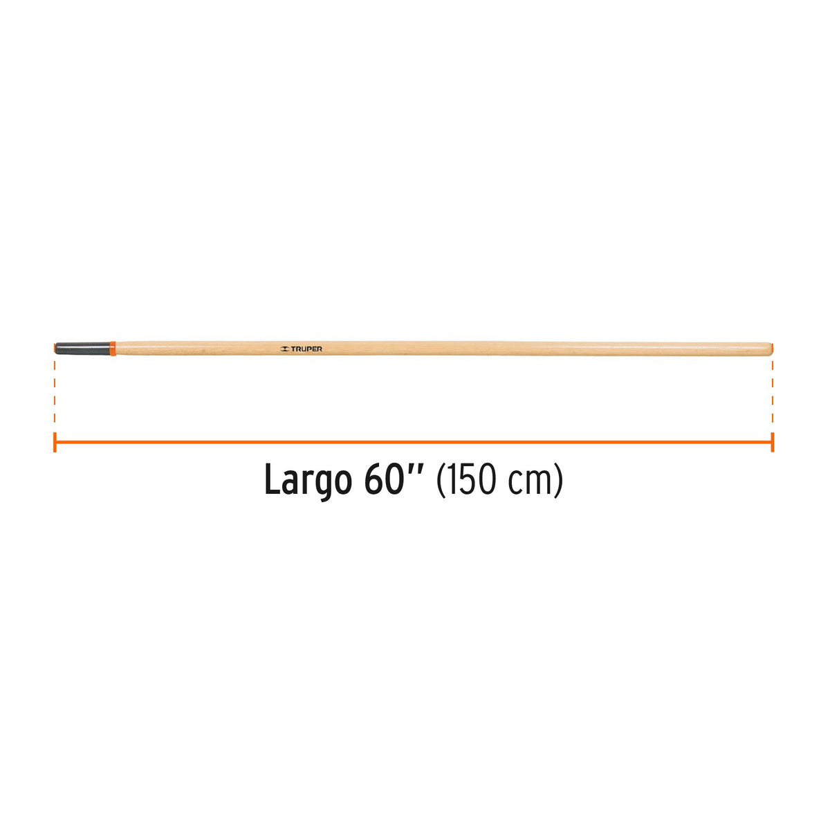 MANGO PARA RASTRILLOS R-16M Y R-14M 60' TRUPER 15922 MG-R16M - vista adicional