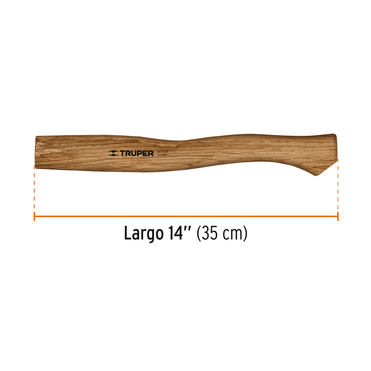 MANGO HICKORY 14' PARA HACHA CAZADORA Y EUROPEA 1-1/4 LB 15933 MG-HC1-1/2 - vista adicional