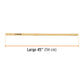 MANGO DE MADERA REPUESTO PARA CA-36 45' TRUPER 15937 MG-CA-36 - vista adicional