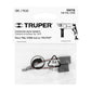 BOLSA CON 2 CARBONES DE REPUESTO PARA TAL-1/2N TRUPER 15978 CB-TAL-1/2N - vista adicional