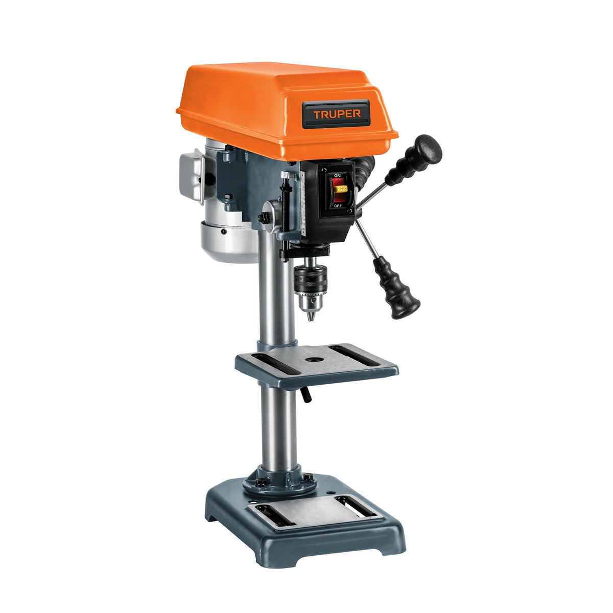 TALADRO DE BANCO 8' 1/3 HP (250 W) BROQUERO 1/2' TRUPER 16174 TAPI-8