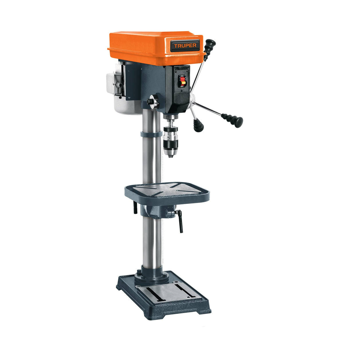 TALADRO DE PISO 13' 3/4 HP (560 W) BROQUERO 5/8' TRUPER 16178 TAPI-13