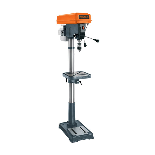 TALADRO DE PISO 17' 1-1/2 HP (1200 W) BROQUERO 5/8'TRUPER 16182 TAPI-17