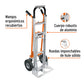 DIABLO DE CARGA CONVERTIBLE 3 EN 1 DE ALUMINIO TRUPER 16188 DIA-350A3 - vista adicional