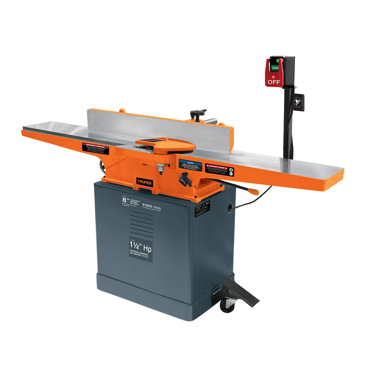 CANTEADORA DE PISO 8' 1-1/2 HP (1120 W) TRUPER 16288 CANT-8X