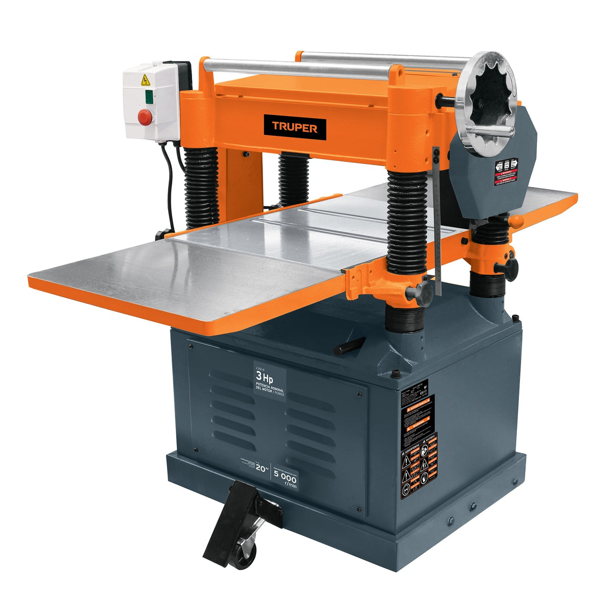 CEPILLO DE PISO 20' 3 HP (2250 W) TRUPER 16293 CEP-20