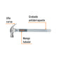 MARTILLO TUBULAR PULIDO 16 OZ UÑA CURVA TRUPER 16701 MT-16
