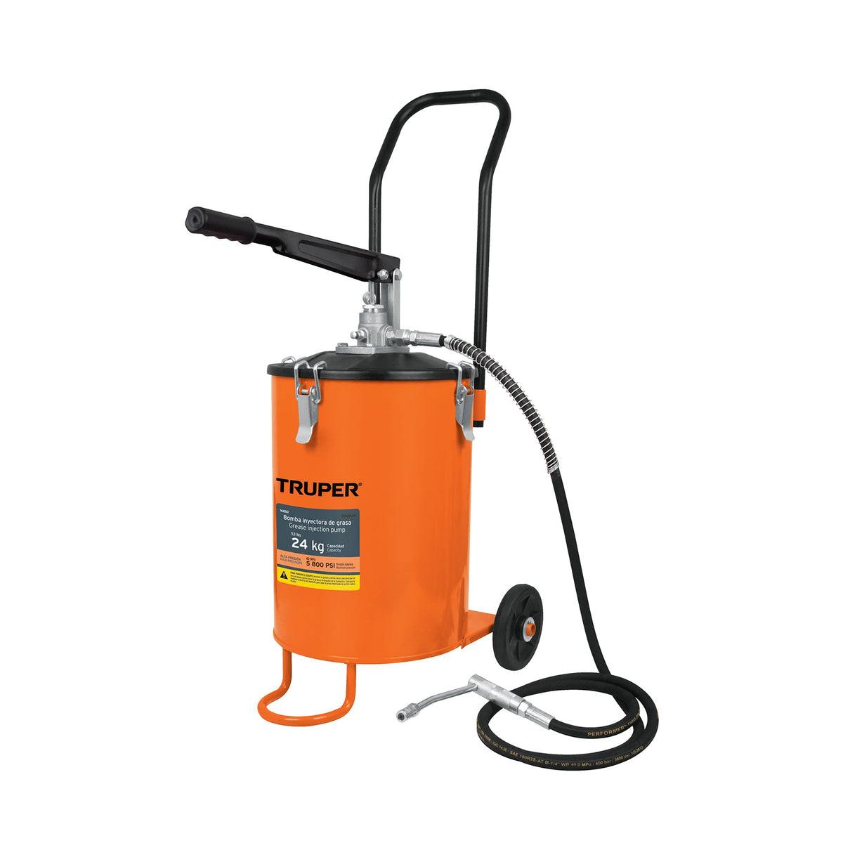 BOMBA INYECTORA DE GRASA 24 KG TRUPER 16850 BOMIN-24