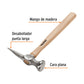 MARTILLO DESABOLLADOR 11 OZ PUNTA LARGA MANGO 12' TRUPER 16872 MADE-11