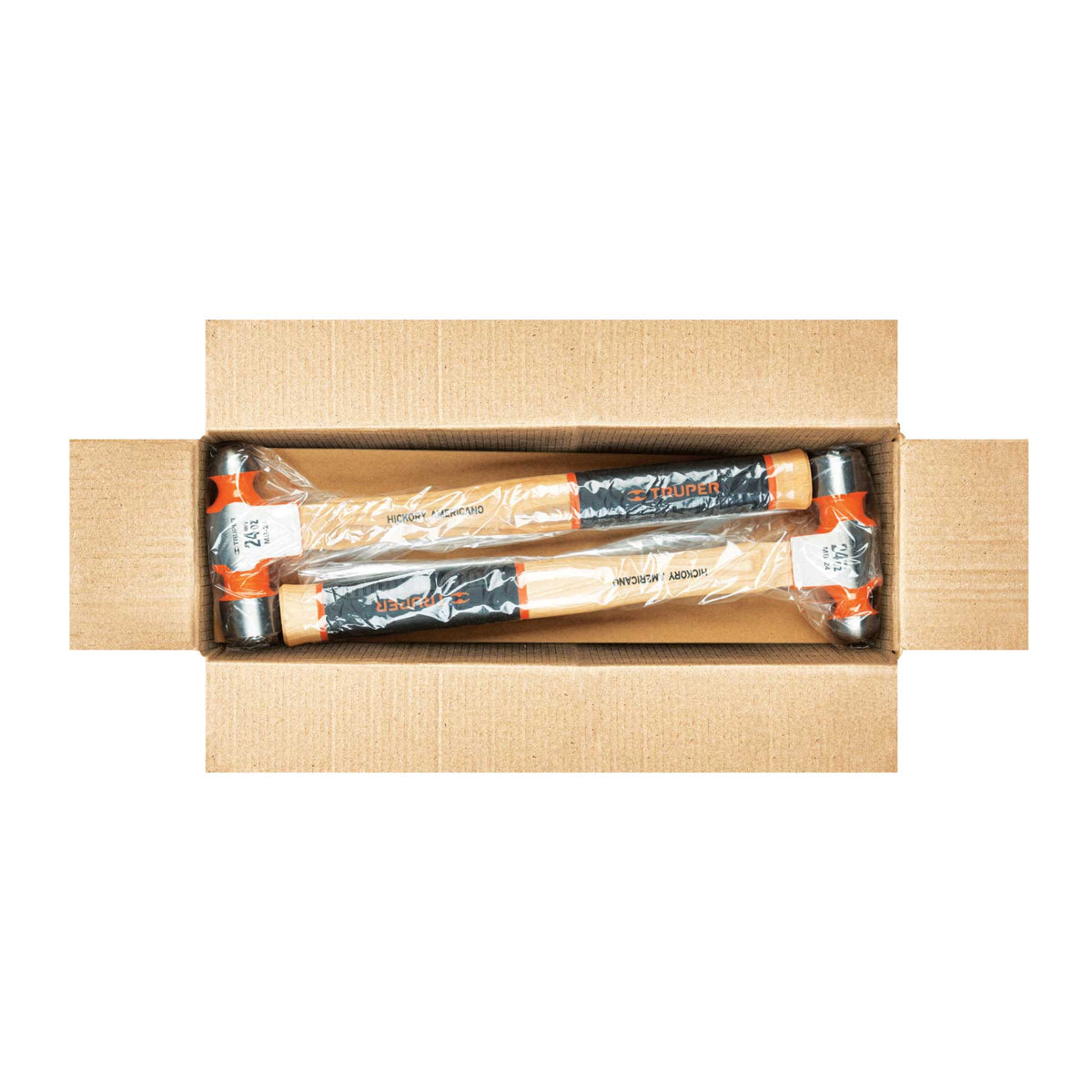 MARTILLO PULIDO DE BOLA 24 OZ MANGO HICKORY TRUPER GRIP 16903 MB-24