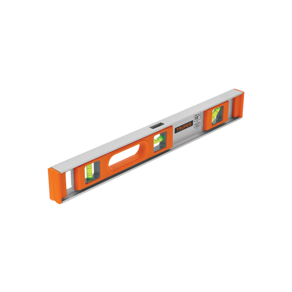 NIVEL PROFESIONAL DE 18' CON PROTECCIÓN DE ABS TRUPER 17034 NP-18