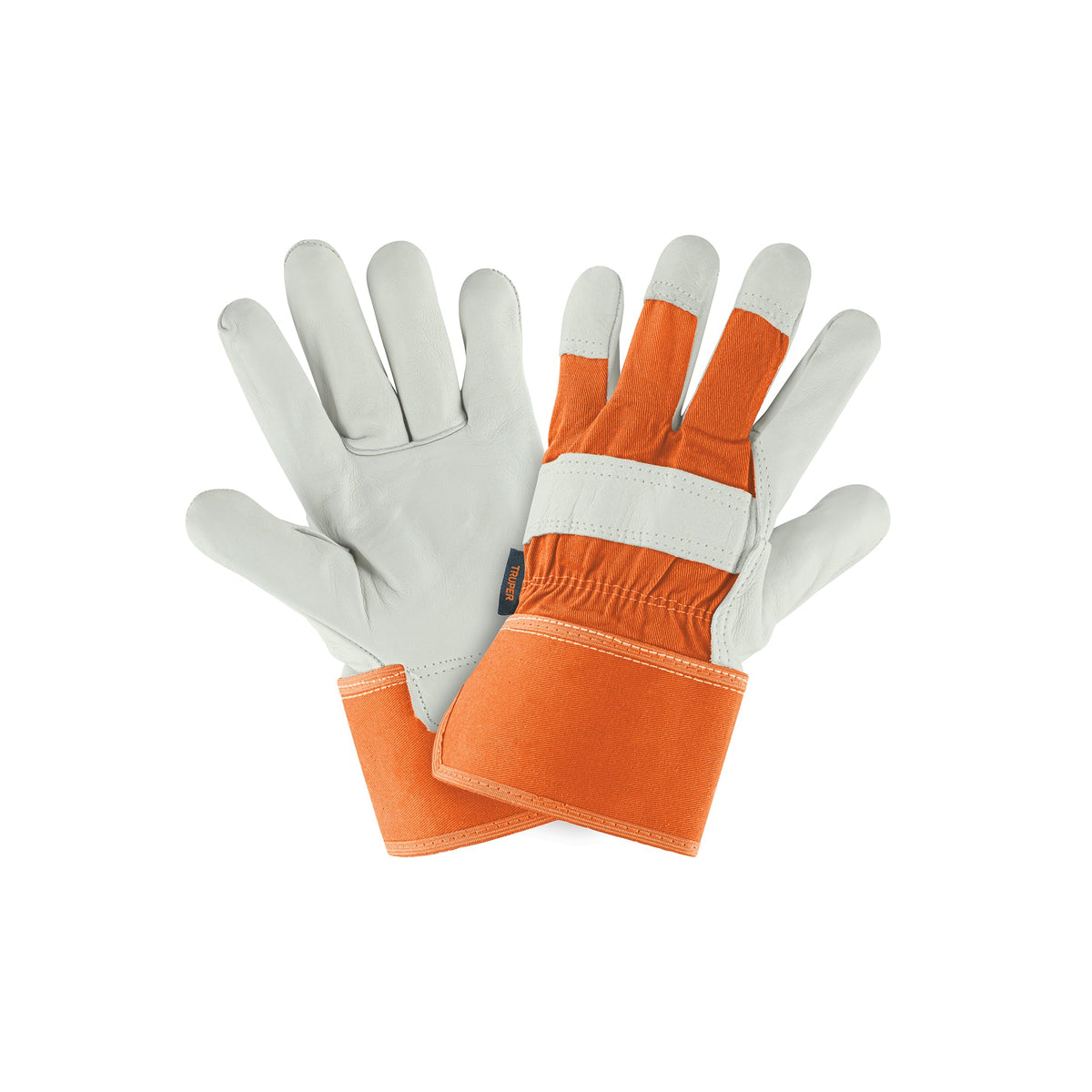 GUANTES DE PIEL DE RES Y DORSO DE LONETA TRUPER 17051 GU-255