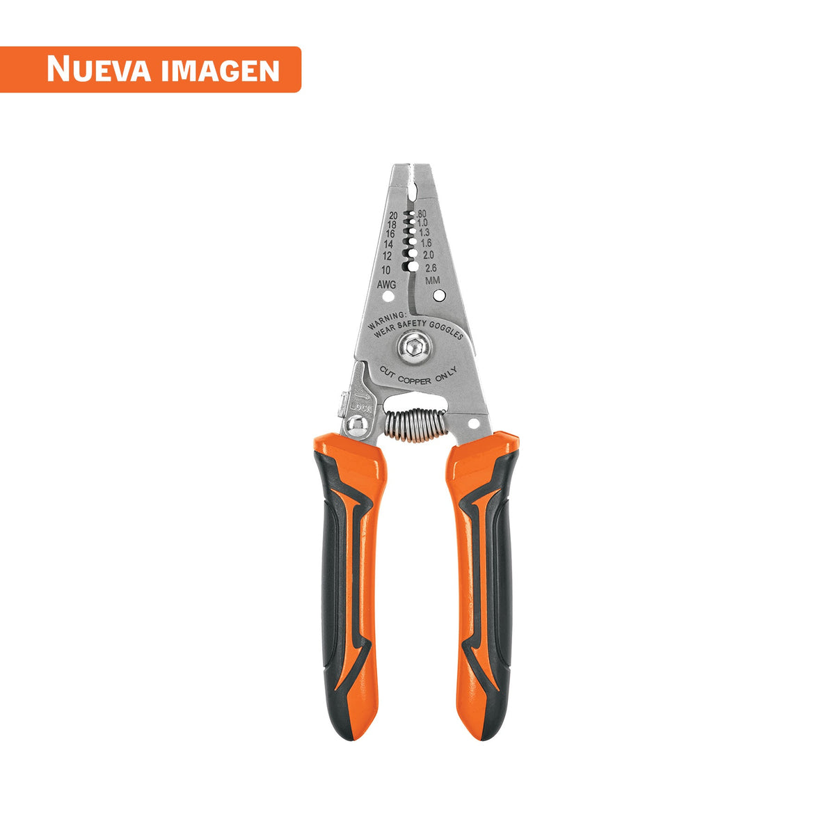 PINZA 6' PELA CABLES 26 A 16 AWG TRUPER 17356 PE-CA-6