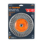 CARDA CIRCULAR 8' ALAMBRE TRENZADO EJE 5/8'-11 TRUPER 17528 CATR-8E