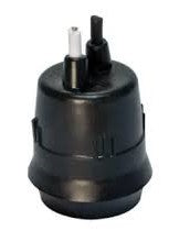 PORTALAMPARA INTERPERIE C/CABLES 15CM NGO.