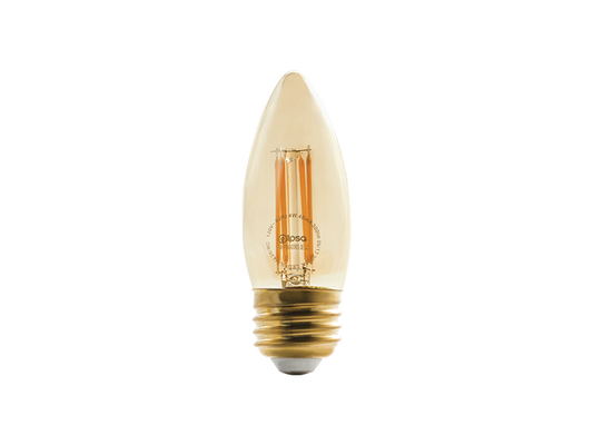 LAMPARA LED CON FILAMENTO VELA 3W IPSA