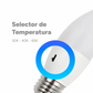 FOCO VELA LED E26 7W CCT MULTI TEMPERATURA LUMMI VESMD7CCT