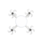 FOCO CON 4 VENTILADORES TIPO DRON 36W CCT MULTI TEMPERATURA IPSA VENTI-LITE DRONX4