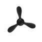 VENTILADOR DE TECHO CON LED NEGRO 30" 45W CCT MULTI TEMPERATURA LUMICRAFT VENTI-12