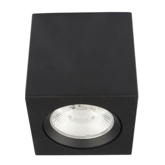 SPOT LED DE SOBREPONER PARA INTERIORES DE TECHO NEGRO ASTEROPE 10W 100-240V 1020LM 30K 10YSNLED010MV30N