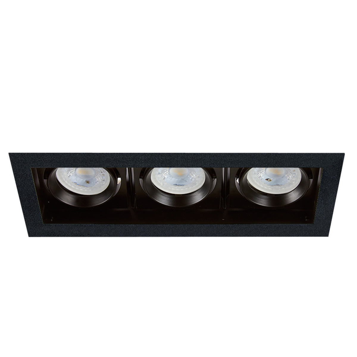 LUMINARIO EMPOTRADO DE ACENTO EMPOTRADO NEGRO ATLAS III 21W 100-240V GX5.3/GU10X2 180YD4003MVN