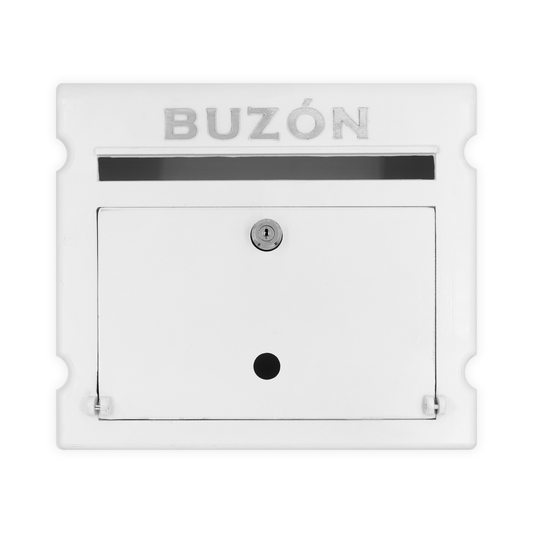 BUZON CONTEMPORáNEO MODELO ALEMAN RESIDENCIAL BLANCO