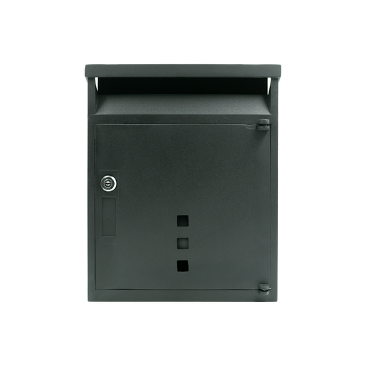 BUZON CONTEMPORáNEO MODELO SWISS RESIDENCIAL COLOR NEGRO