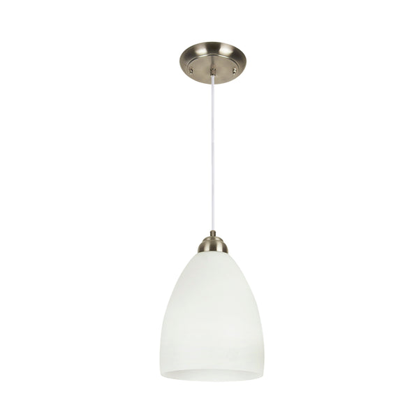 CANDIL SUSPENDIDO PARA INTERIORES CRISTAL OPALINO 8.5W 100-240V E27 20CTL1900MVOP