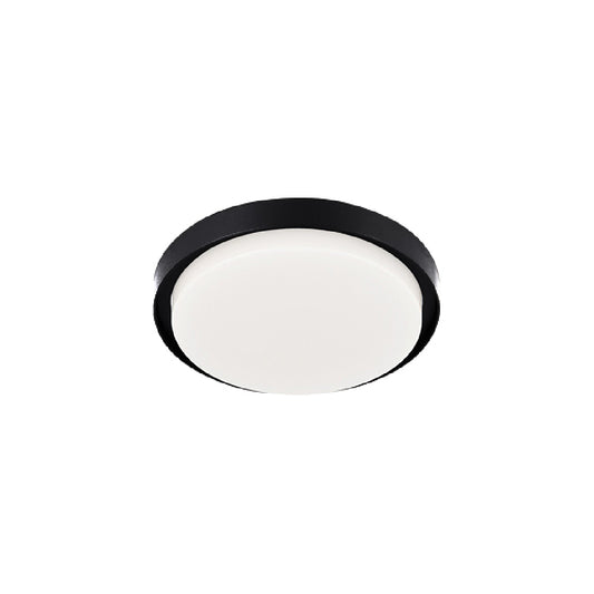 PLAFON LED PARA SOBREPONER DE TECHO NEGRO NENQUE II 24W 127V 65K 24PTLLED1132RV65N