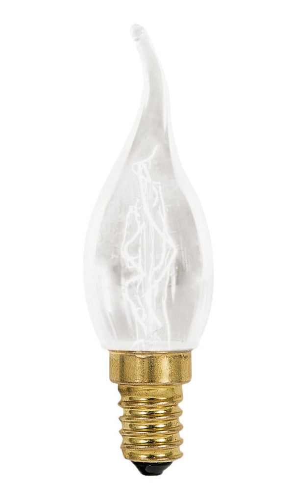 BOMBILLA INCANDESCENTE FLAMA 25W 127V E12 20K 25DC35INFTE12VH