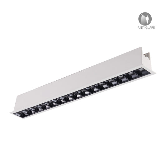 LUMINARIA INTERIOR EMPOTRABLE TECHO LED 30W100-127V3000K 30YDLED3169MV30BN