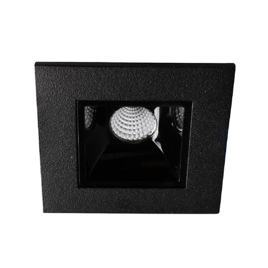 LÁMPARA LED DE INTERIORES PARA EMPOTRAR NEGRO LUCIDA I 3W 100-240V 30K 3YDLED3161MV30N