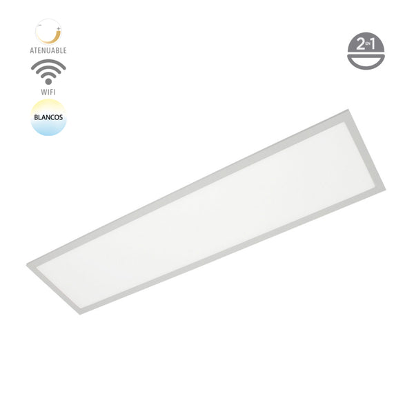 FLAT PANEL EMPOTRABLE ATENUABLE INTELIGENTE LED 40W 100-240V 40PANLEDLMVBTCW
