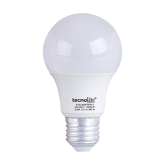 FOCO LED A19 8.5W 127V 800LM 30K 8A19LED30V200
