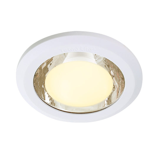 LUMINARIO EMPOTRADO DE TECHO PARA INTERIORES OLMO BLANCO LED 8.5W 30K 750LM E27 8YDLED1500EPMV30B