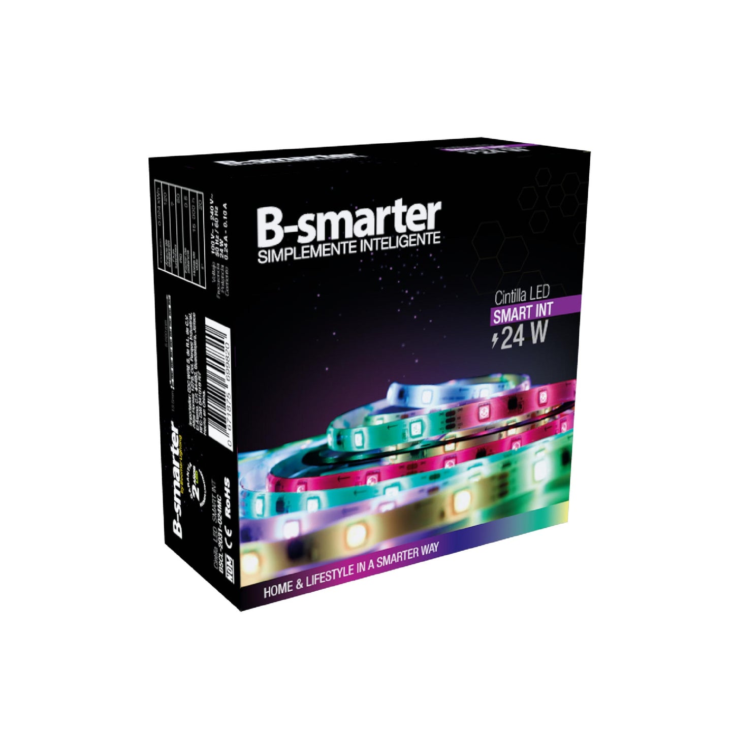 CINTILLA TIRA LED SMART PARA INTERIORES 24 W 1680LM 100-240V  BSCL-2031-024MC