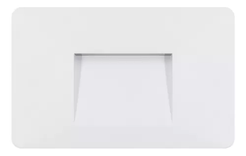 Lámpara LED Blanca De Cortesía Para Escalera Luz Cálida 3W 127V 30K WL3BL/BC