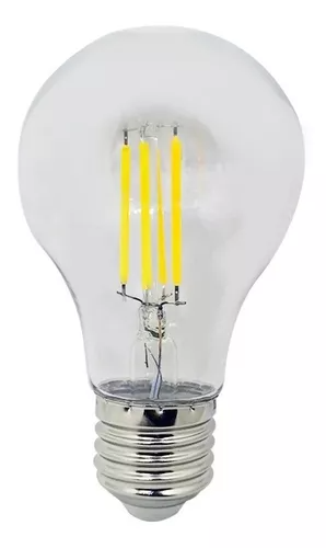 Foco Filamento Vintage Blanco Cálido Atenuable 4W 127V 500LM 30K E26 A60DIM4/BC